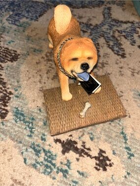 VINTAGE CHOW RED MY DOG FIGURINE 1997